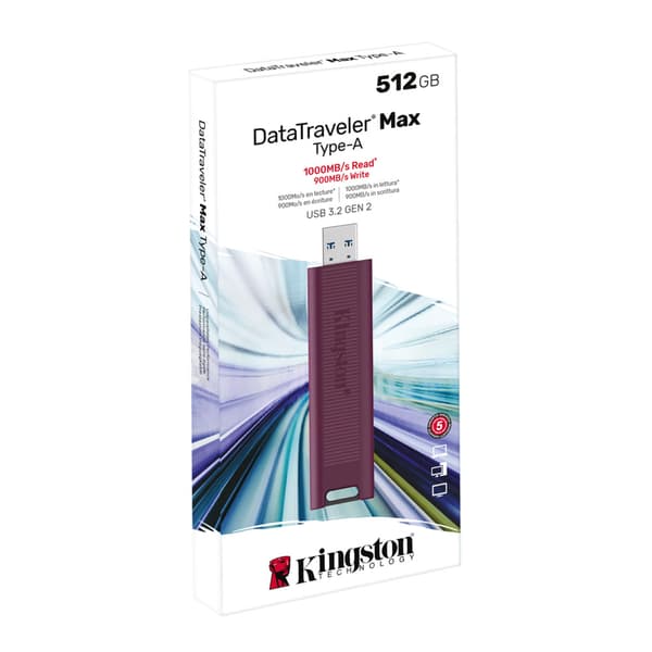 Kingston DataTraveler Max - USB flash-enhet - 512 GB