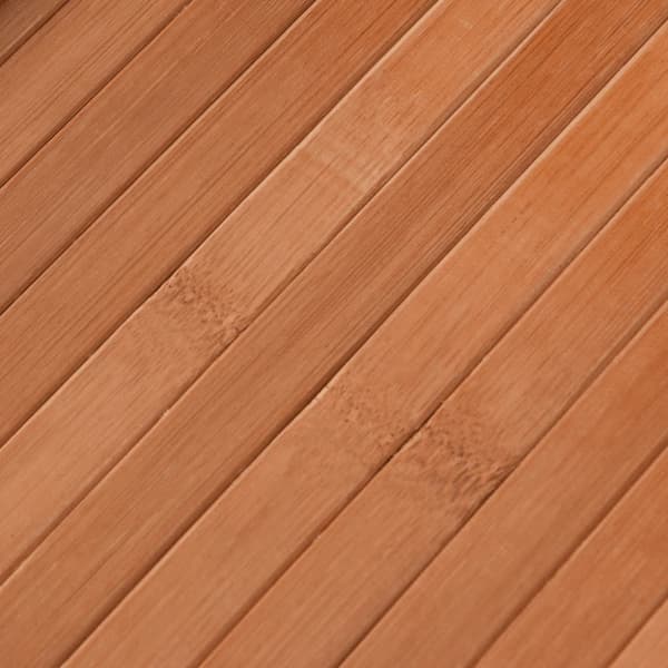 Rumsavdelare brun bredd 800 cm höjd 165 cm bambu