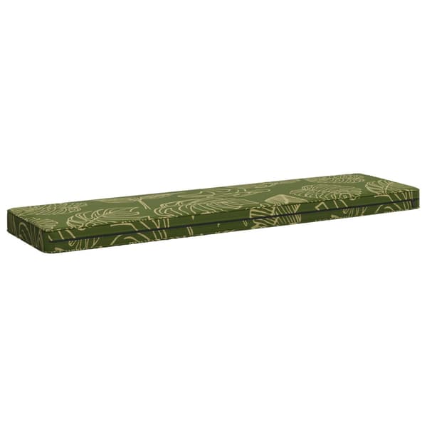 2-delade Bänk Kuddar VUGHT 2 st 100% Polyester Bladdesign