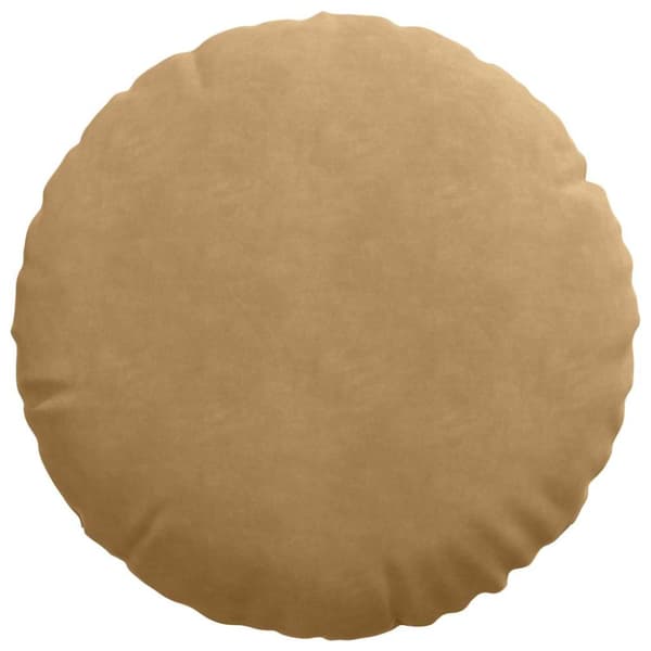 Sittkuddar 2 pcs Brun Ø50 x 19 cm Sammet