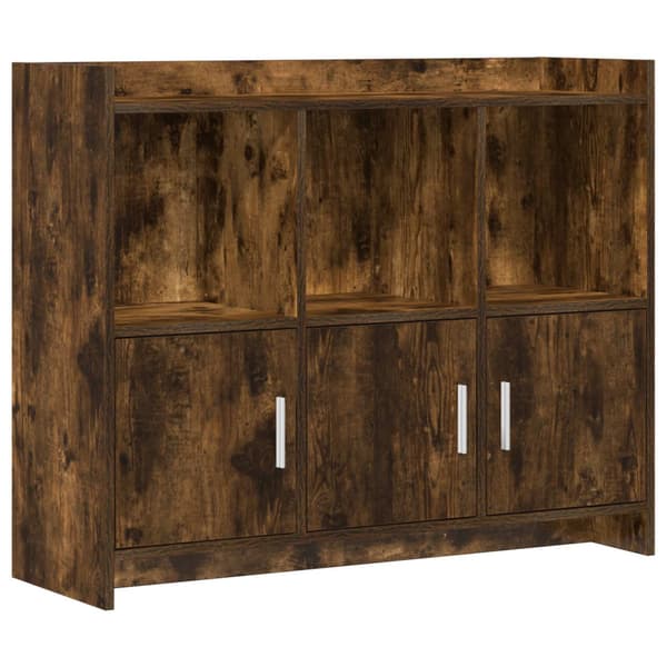 Sideboard Rökt ek 98,5 x 33 x 80 cm Konstruerat trä