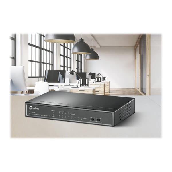 TP-Link TL-SF1008LP - V1 - switch - 8 portar - ohanterad