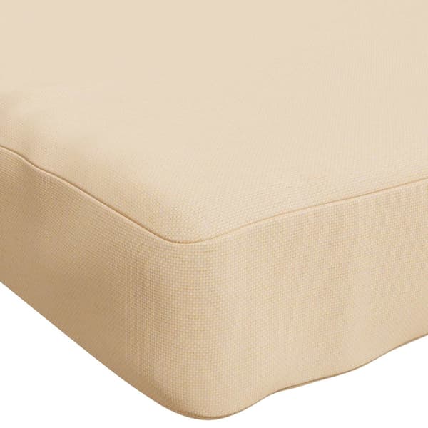 Bänk kudde SOEST 100% Polyester Gräddvit 60 x 40 x 5 cm