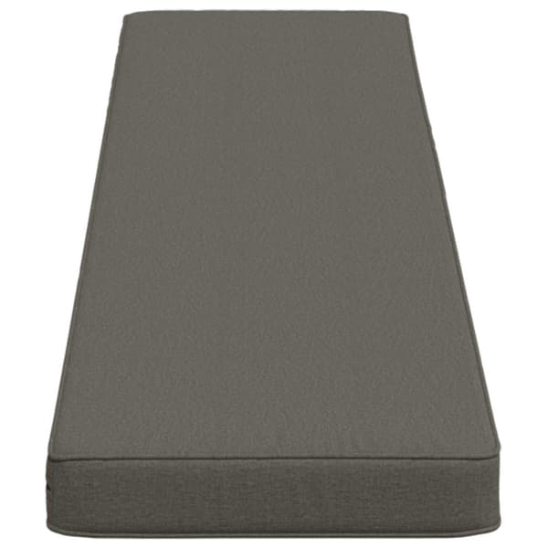 2-delade Bänk Kuddar VUGHT 2 st 100% Polyester Grå