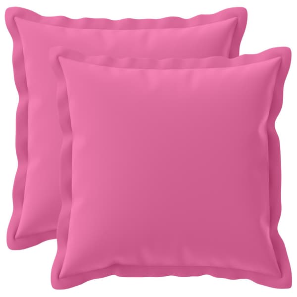 Kuddöverdrag 2 st HOUTEN Rosa 35 x 35 cm Polyester