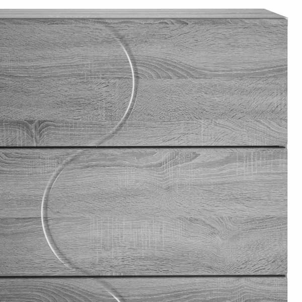Sideboard Grå Sonoma 70 x 38 x 75 cm Konstruerat trä