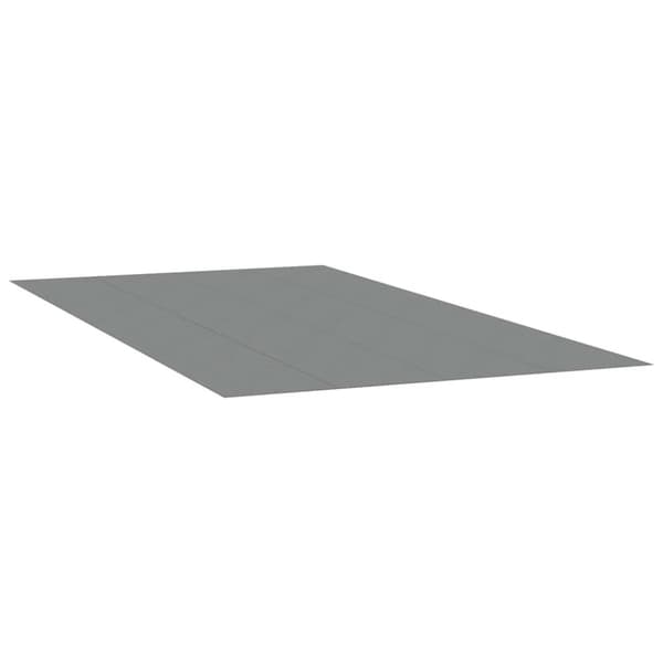 Bottenmatta ljusgrå 820x420 cm polyester geotextil
