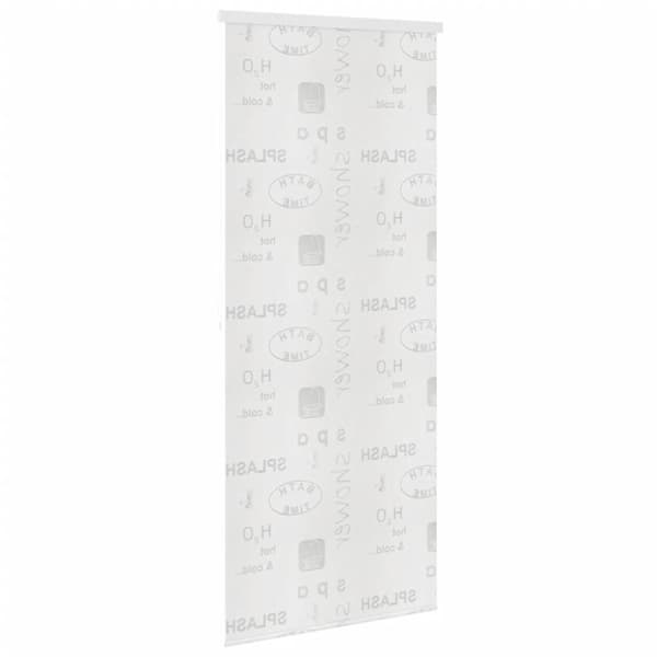 Rullgardin för dusch 80x240 cm stänk