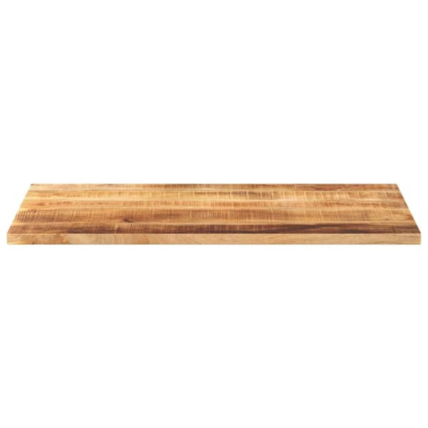 Bordsskiva 100x60x1,5 cm rektangulär massivt grovt mangoträ