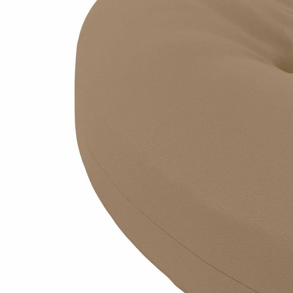 4-delade Sittdynor 4 st 100% Polyester Taupe 40 x 40 x 5 cm