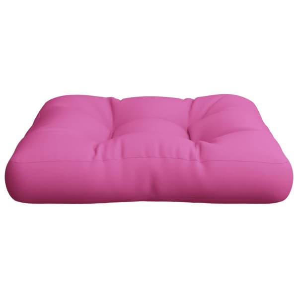 Palldyna rosa 60x60x12 tyg