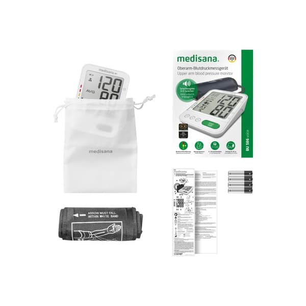 MEDISANA BU 586 VOICE - blodtrycksmonitor