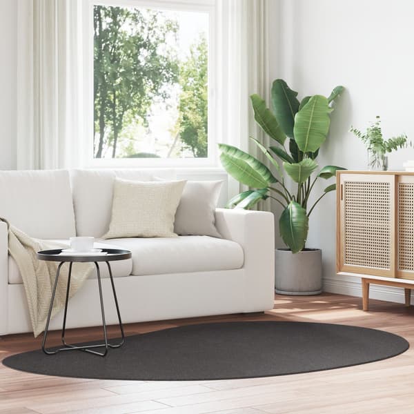 Matta HUARTE Antracit 140 x 200 cm Polyester