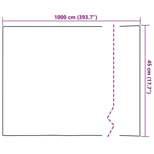 Statisk Reflekterande Solfönsterfilm Silver 45 x 1000 cm PVC