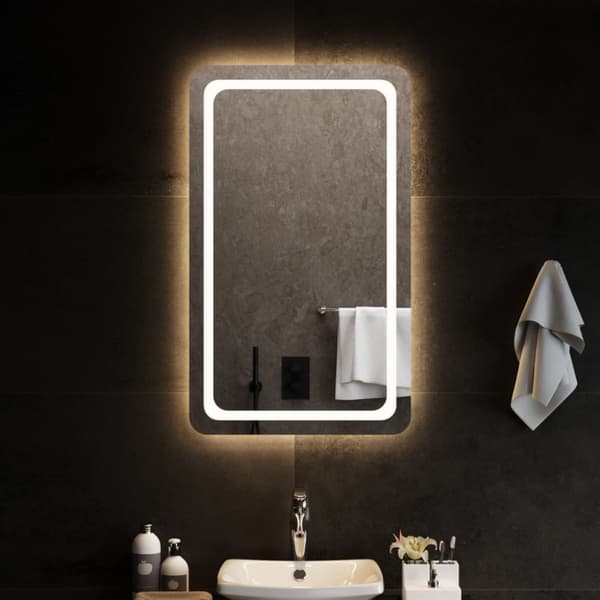 Badrumsspegel LED 60x100 cm