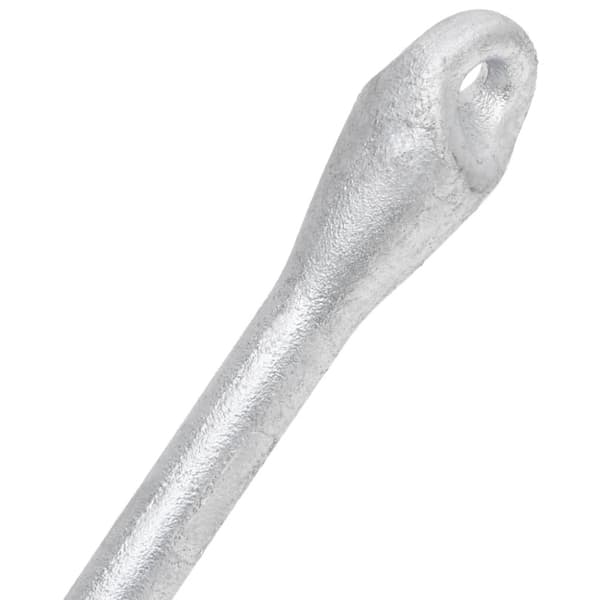Hopfällbart ankare silver 1,5 kg smidbart järn