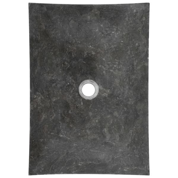 Handfat 50x35x12 cm marmor svart