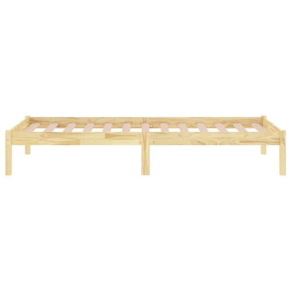 Sängram massivt trä 75x190 cm