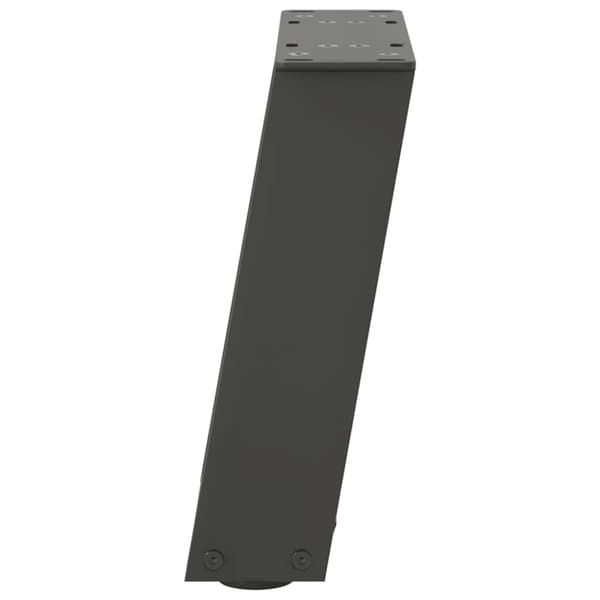 Soffbordsben U-formade 2 st antracit 30x(30-31) cm stål