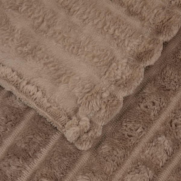 Filtar 6 pcs Kamel 200 x 150 cm Fleece