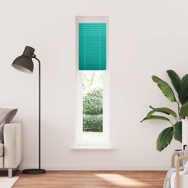 Plisserad persienn bensingrön 50x200cm tyg bredd 49,4cm