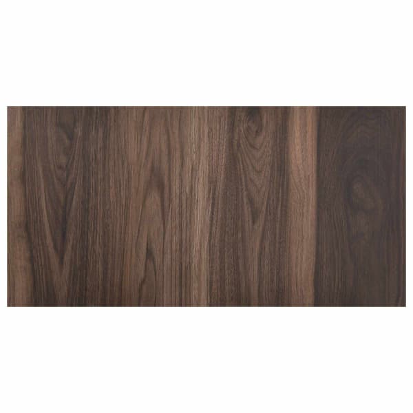 Golvplank 55 pcs Mörkbrun 5,11 m² PVC