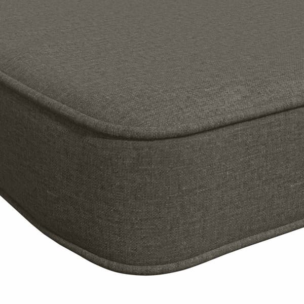 2-delade Bänk Kuddar VUGHT 2 st 100% Polyester Grå