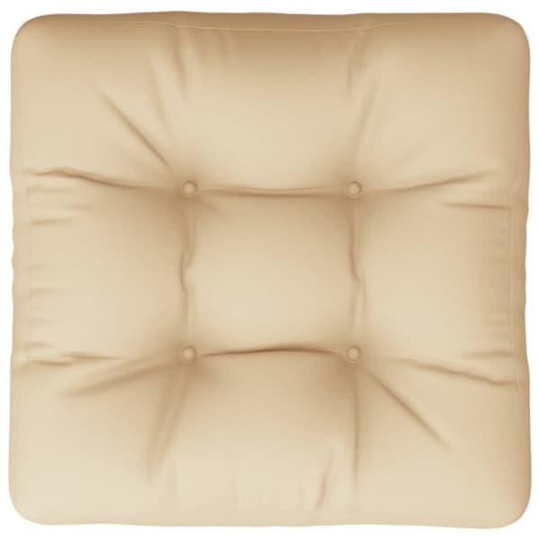 Palldyna beige 50x50x12 cm tyg
