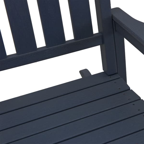 Gungstol 3 pcs Marinblå polyeten