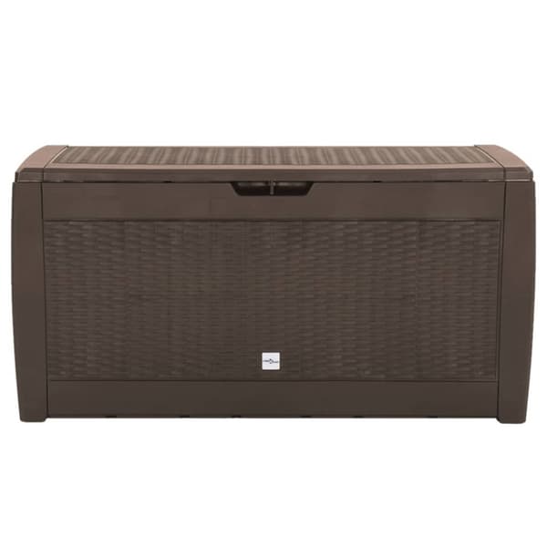 Dynbox brun 119x48x60 cm polypropen