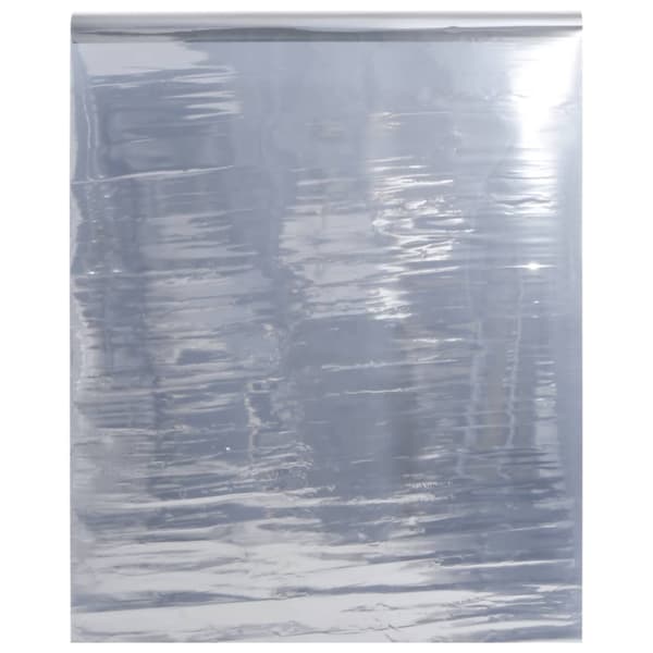 Fönsterfilmer 5 st statisk reflektiv effekt silver PVC