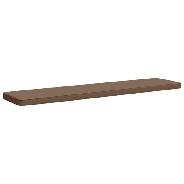 2-delade Bänk Kuddar VUGHT 2 st 100% Polyester Taupe