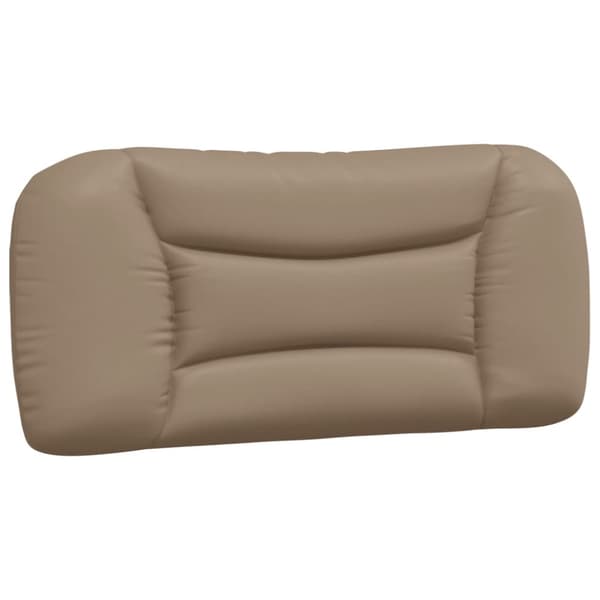 Bed Frame with LED without Mattress "Hvar" Cappuccino 80x200 cm