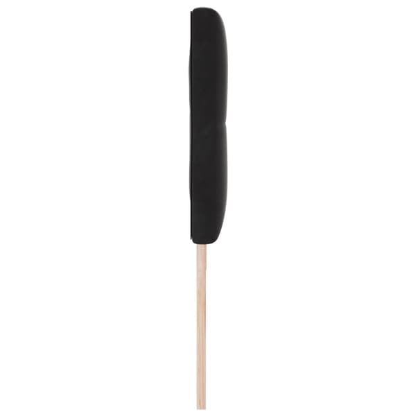 Huvudgavel Svart 180 cm Sammet