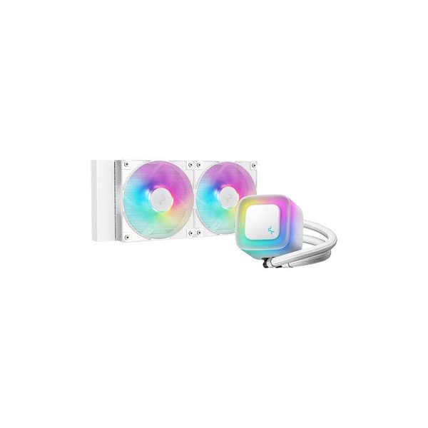 Deepcool LE240 WH V2 - kylsystem med vätska till processorn