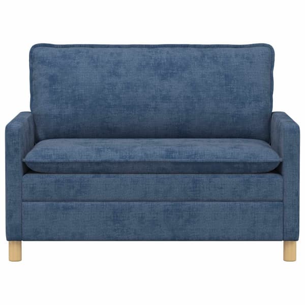 Soffa Blå 126 x 81 x 87,5 cm Polyester