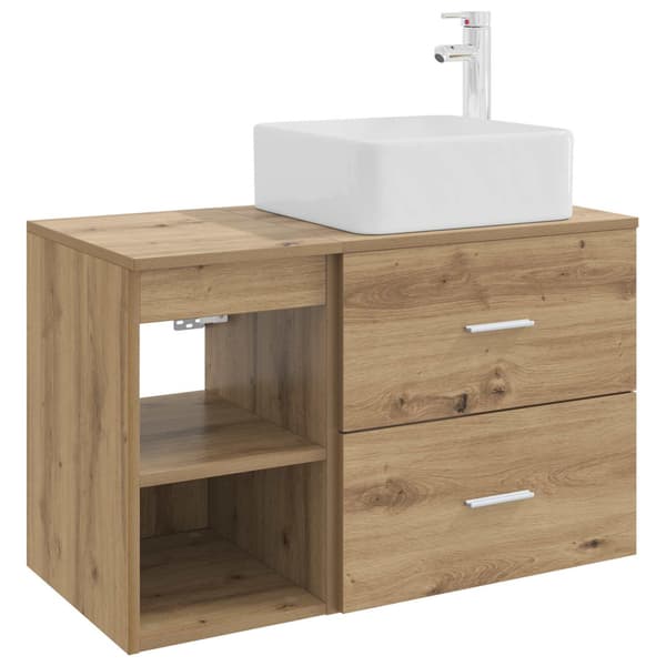 Badrumsmöbelset 2 pcs Artisan-ek Konstruerat trä