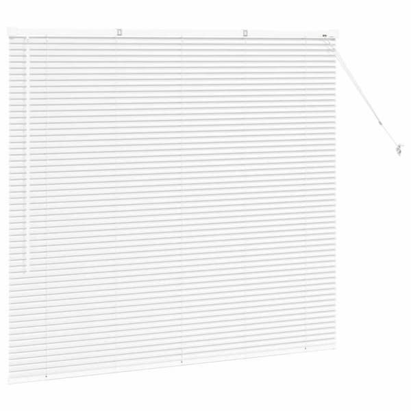 Persienner Vit 130 x 140 cm Aluminium