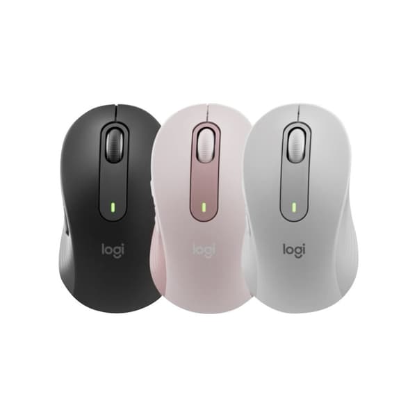 Logitech Signature M650 - mus - 2.4 GHz, Bluetooth - grafit