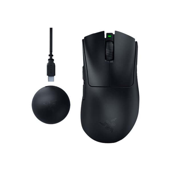 Razer DeathAdder V4 Pro - mus - USB - svart