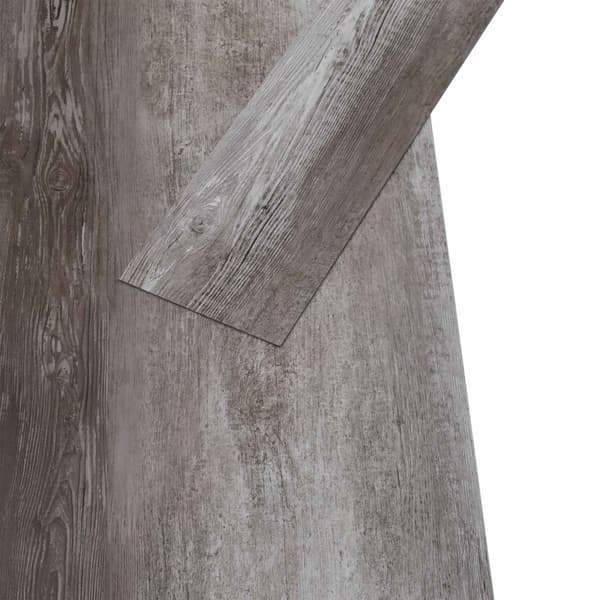 Golvplankor 18 pcs Brun 5,26 m² PVC