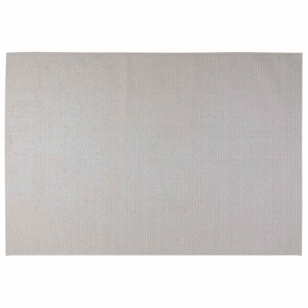Områdesmattor Rektangulär LUGO Kräm 170 x 120 cm Polyester
