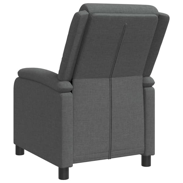 Recliner Mörkgrå Tyg