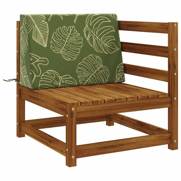 Ryggkudde SOEST 100% Polyester Blad-design 60 x 20 x 40 cm