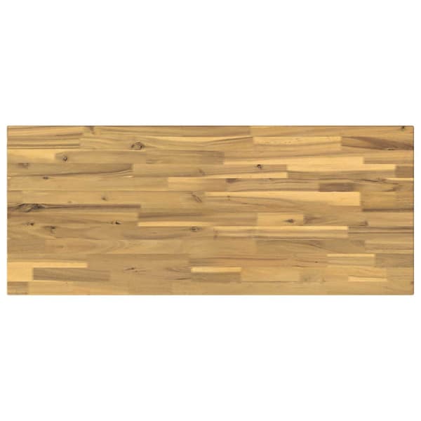 Rektangulärt Bordsskiva 90 x 50 x 3,5 cm Rektangulär Vit