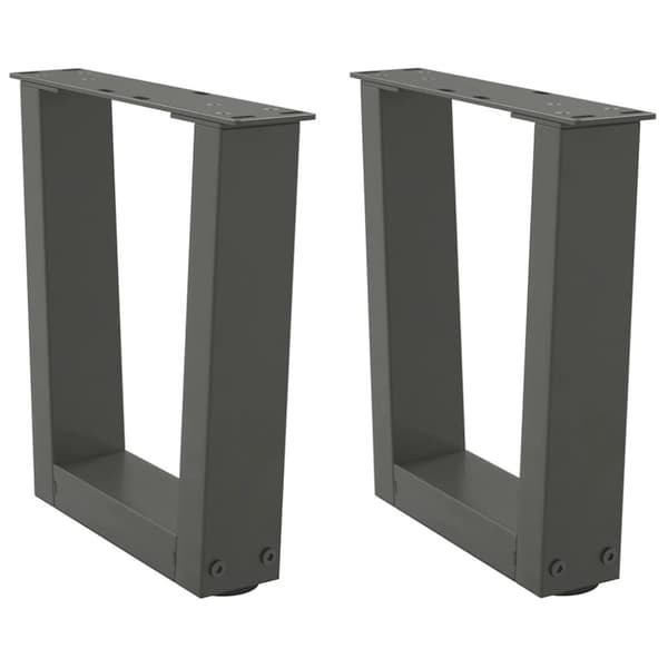 Soffbordsben V-formade 2 st antracit 30x(30-31,3) cm stål