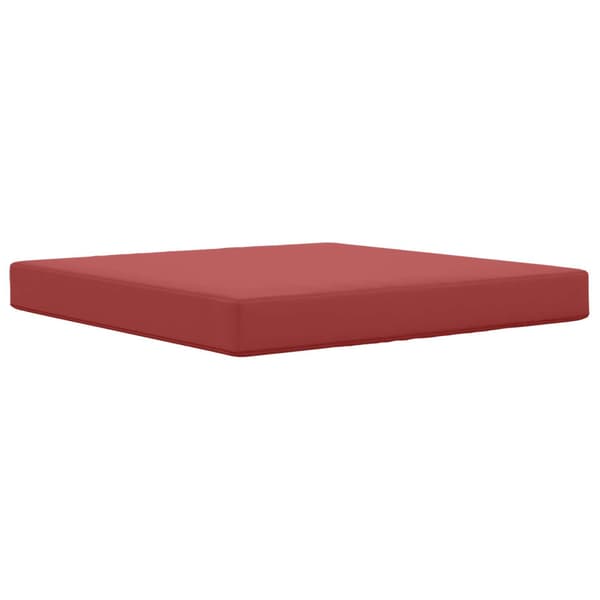 Utomhus Soffa Kudde Vinröd 80 x 80 x 8 cm Polyester