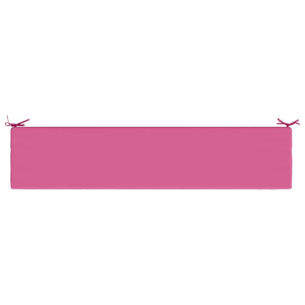 Bänk kudde SOEST 100% Polyester Rosa 200 x 40 x 8 cm