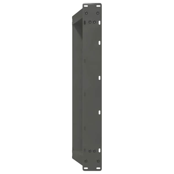 Soffbordsben U-formade 2 st antracit 60x(30-31) cm stål