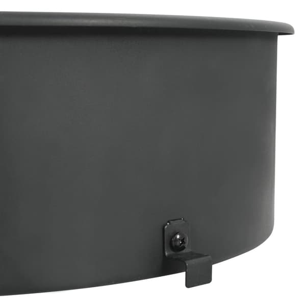 Rotisserieset med ring grill 57 cm svart